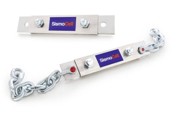 SismoShock-1200 Sismoshock - Sistema antisismico in acciaio che realizza un collegamento dissipativo non rigido dei pannelli di tamponamento.