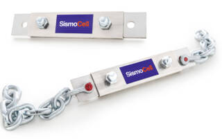 dispositivo antisismico SismoShock per la realizzazione di connessioni dissipative per pannelli di tamponamento