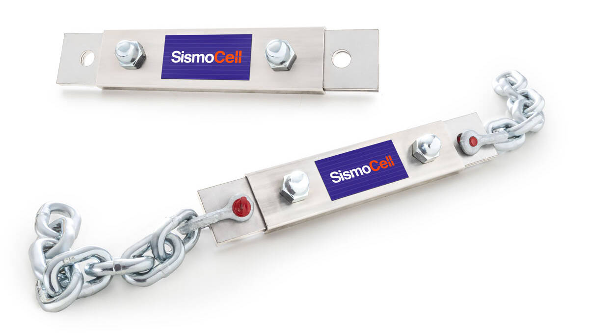 dispositivo antisismico SismoShock per la realizzazione di connessioni dissipative per pannelli di tamponamento