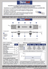 Scheda tecnica Sismocell