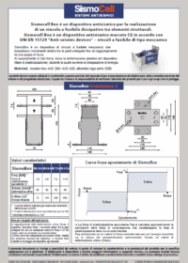 Scheda tecnica Sismocell
