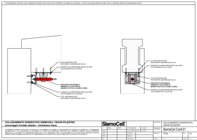 Tavole tipologiche con schemi di applicazione sismocell